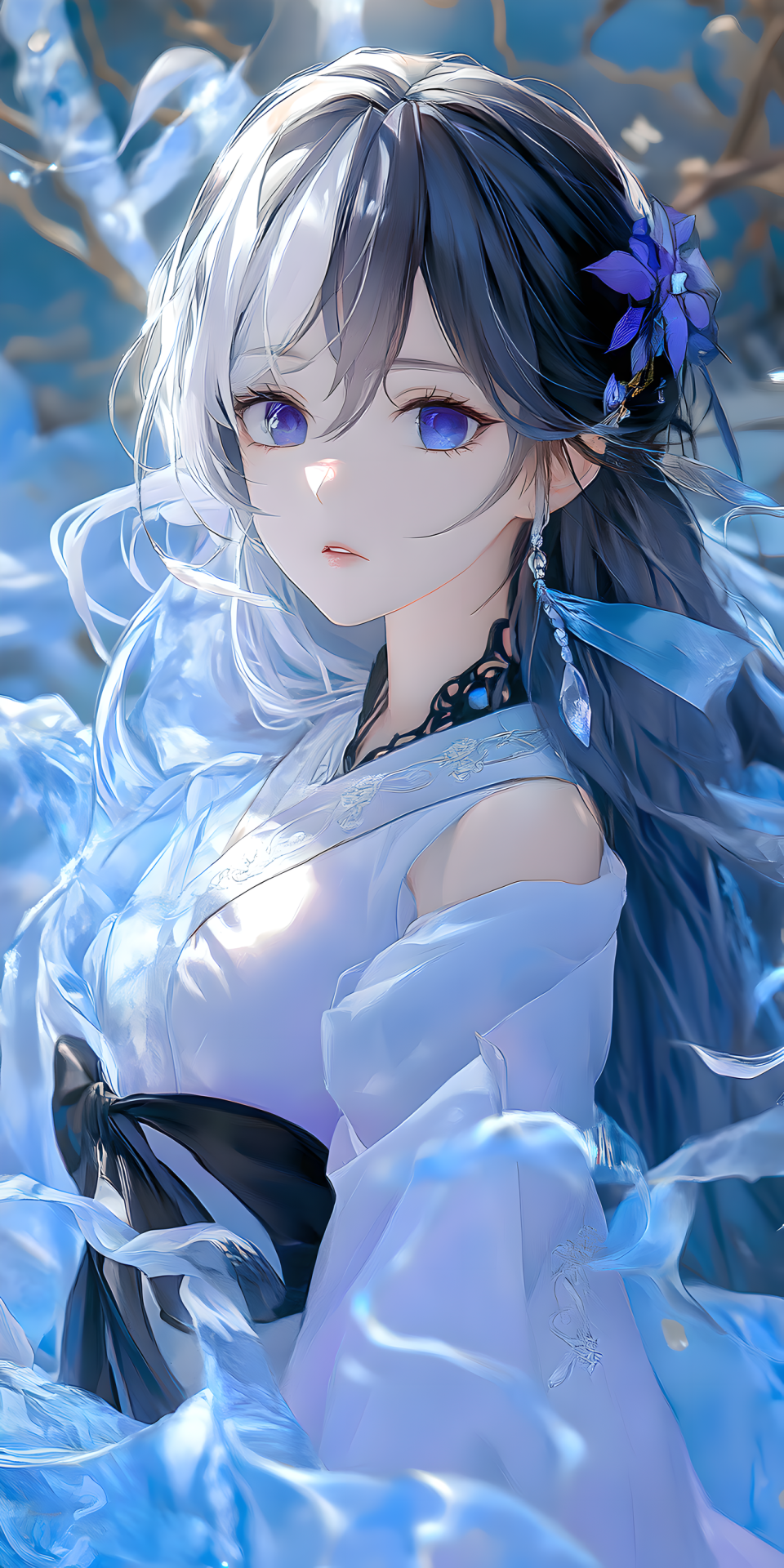 淡藍