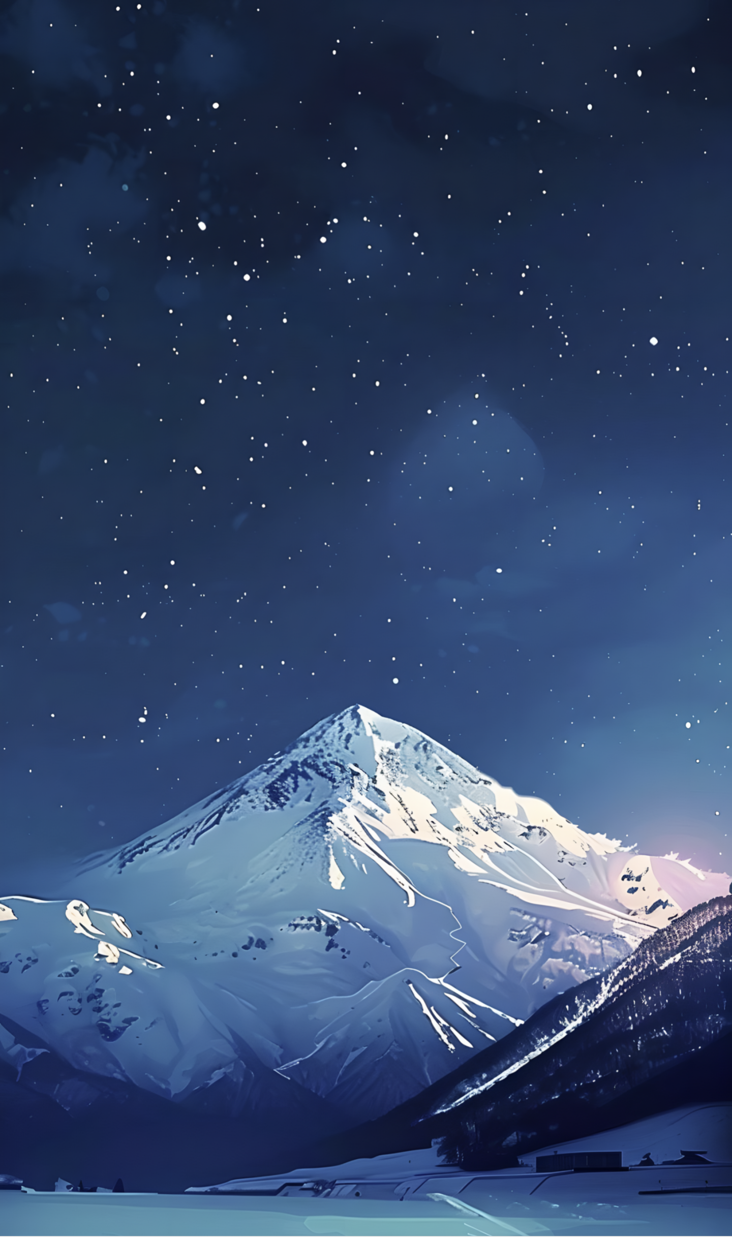 雪高山
