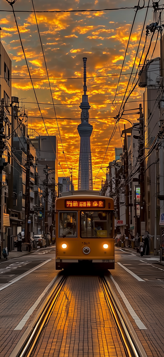 夕阳西下