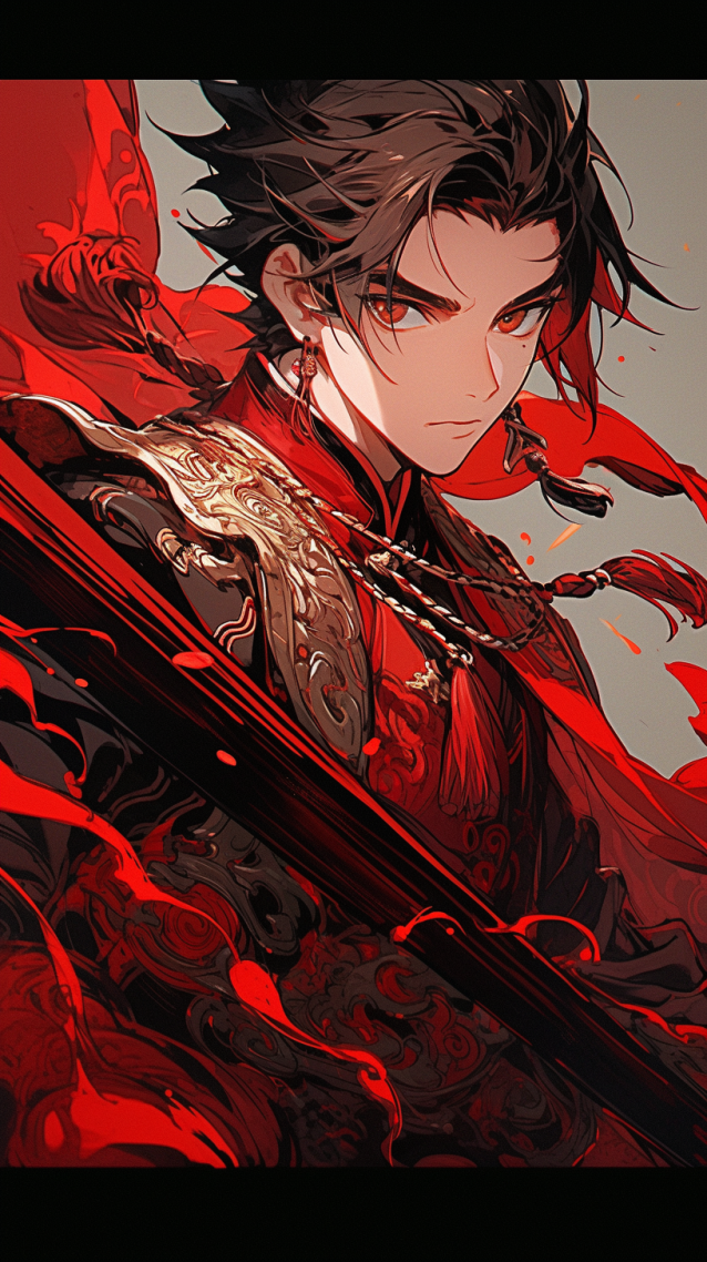 少年英雄少年郎(动漫手机静态壁纸) - 动漫手机壁纸下载 - 元气壁纸