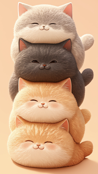 叠猫猫