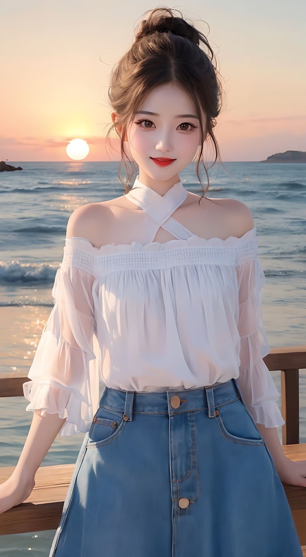 甜美气质美少女