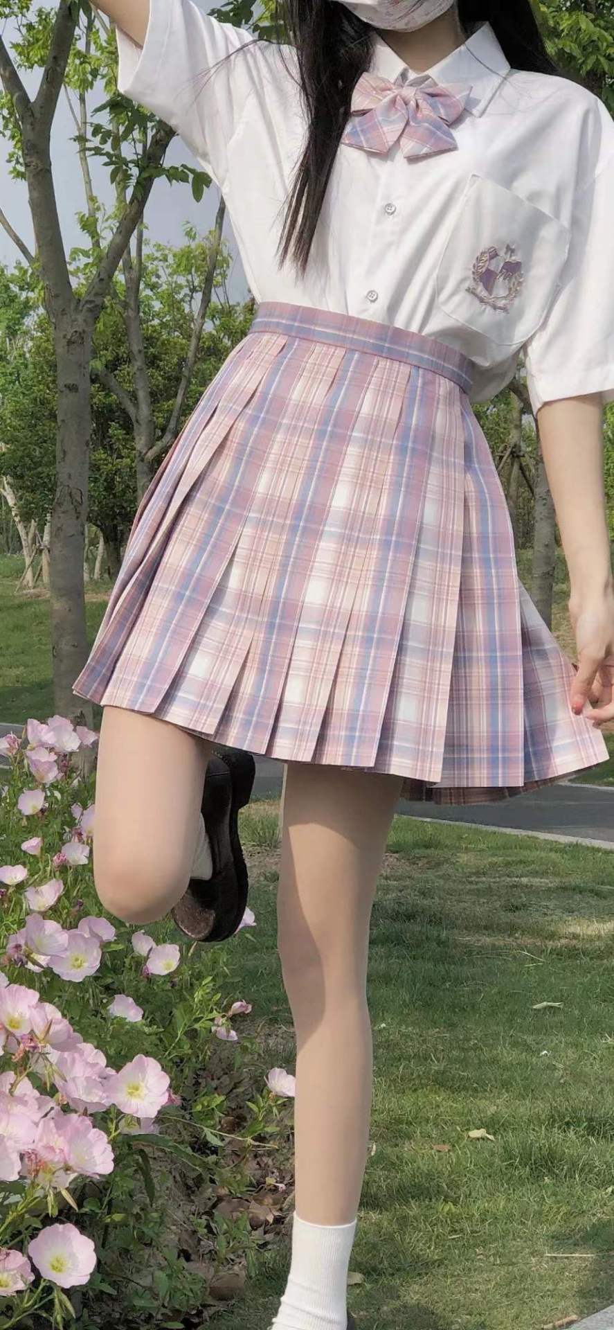 微信主頁背景清新小美女