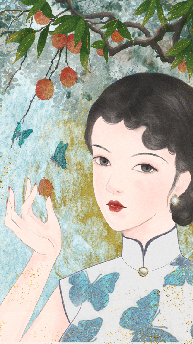 民国风美女