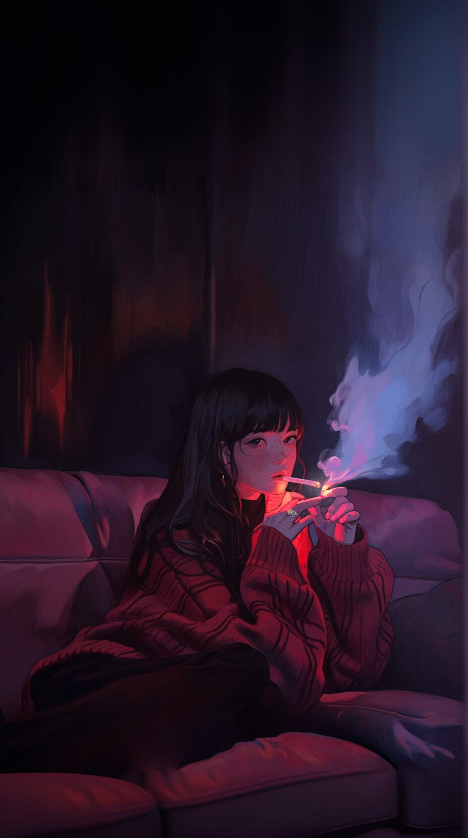 唯美治愈系動漫女孩