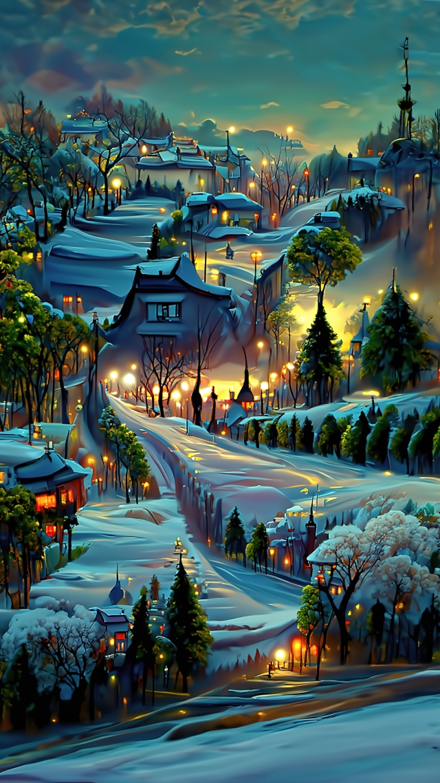 Ai绘画之冬 风景手机静态壁纸 风景手机壁纸下载 元气壁纸 Ai绘画之冬 风景手机静态壁纸 风景手机壁纸下载 元气壁纸