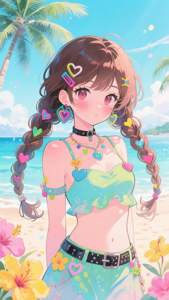 夏日元气少女