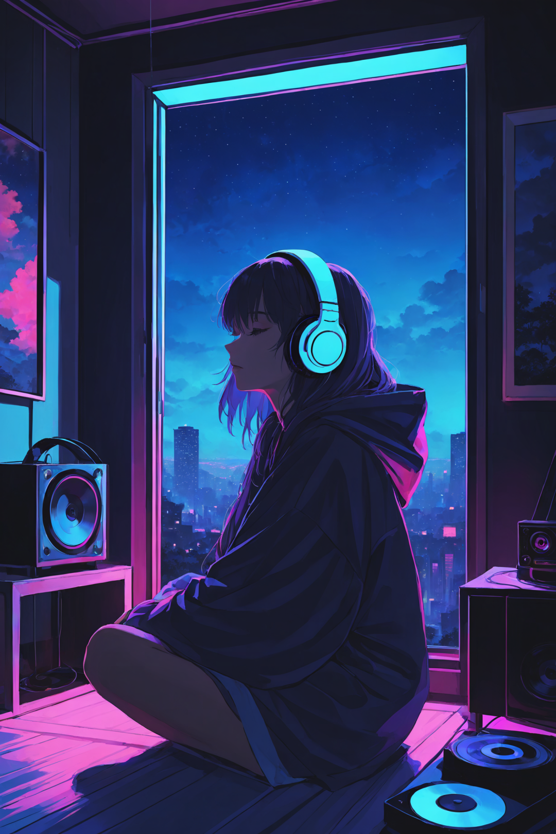 聽歌的少女