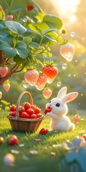 草莓兔子