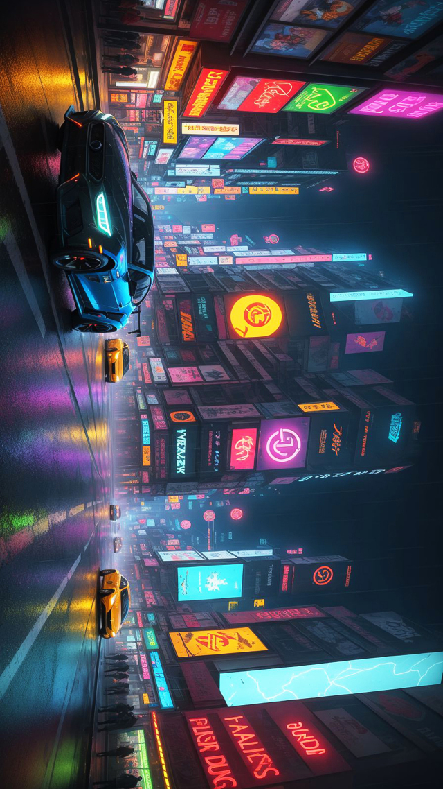 赛博朋克城市赛车5