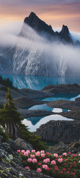 霞峰花湖