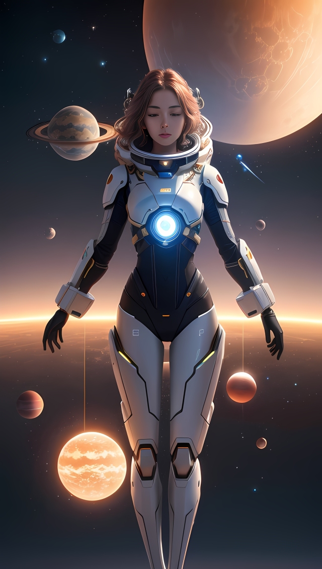 星空美女①