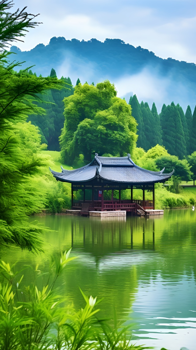 山青水秀