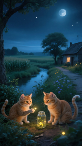 乡村小猫
