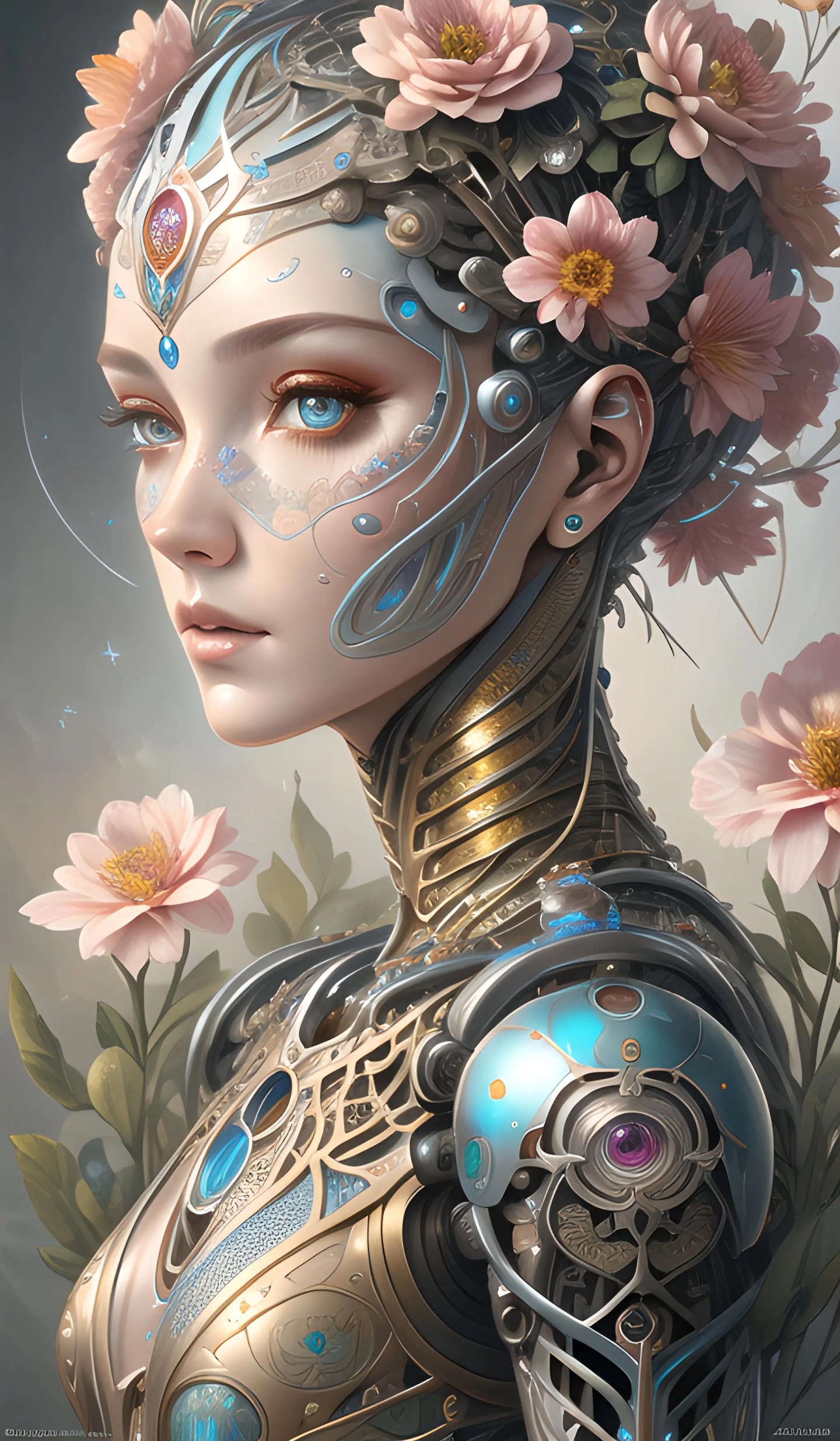 花.美女