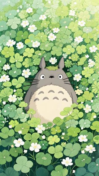 四叶草 龙猫3
