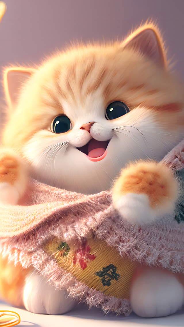 阳光橘猫