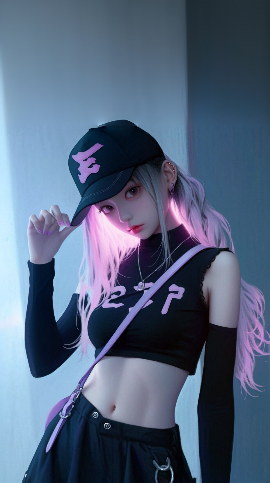 漂亮時尚的Ai女孩