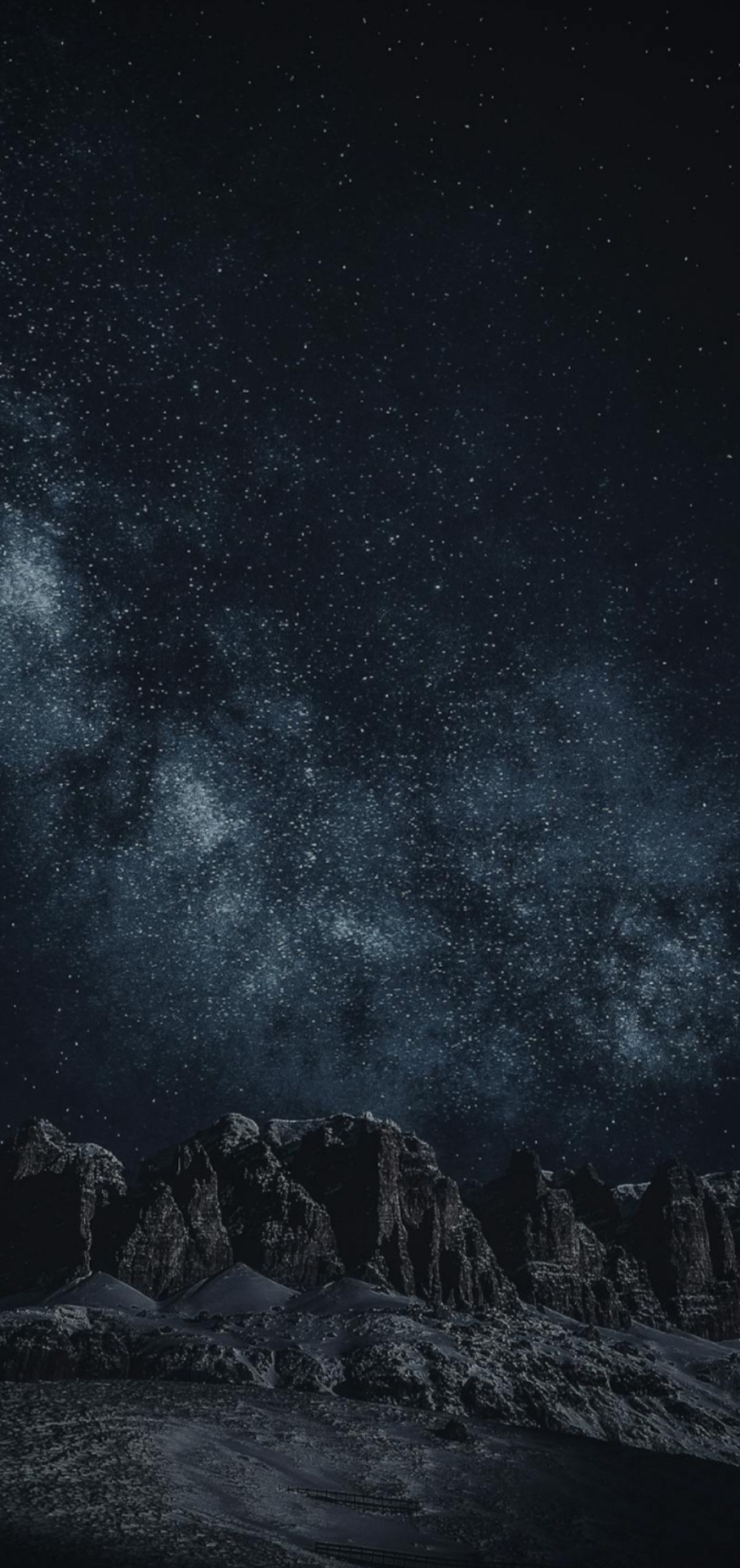晚上的天空