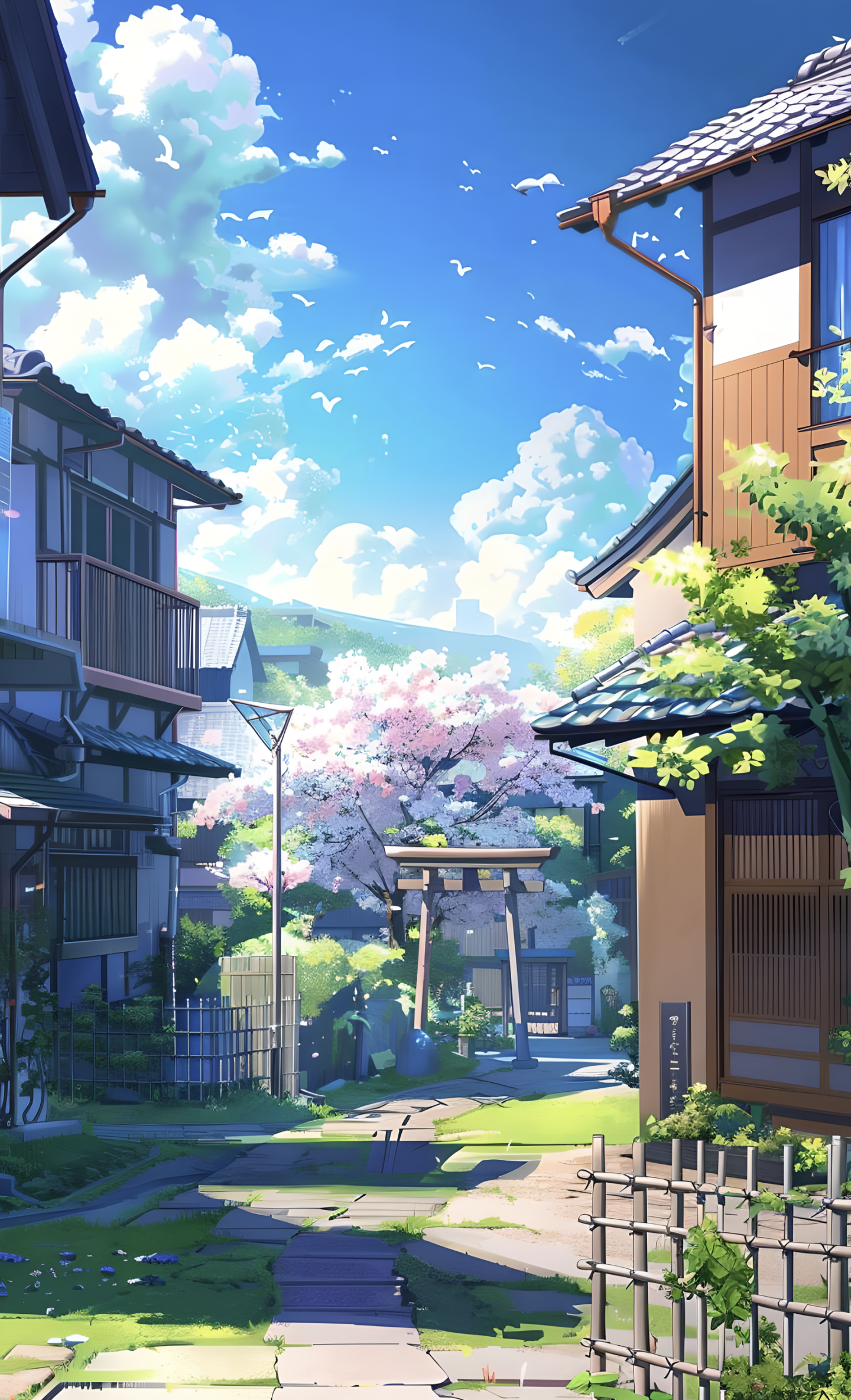日系家园院子
