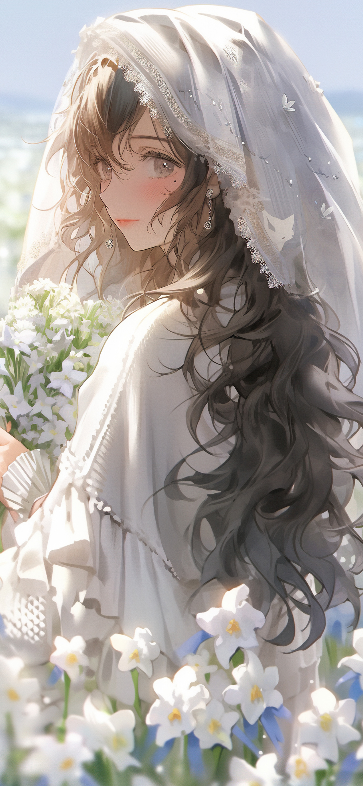 二次元婚纱美女