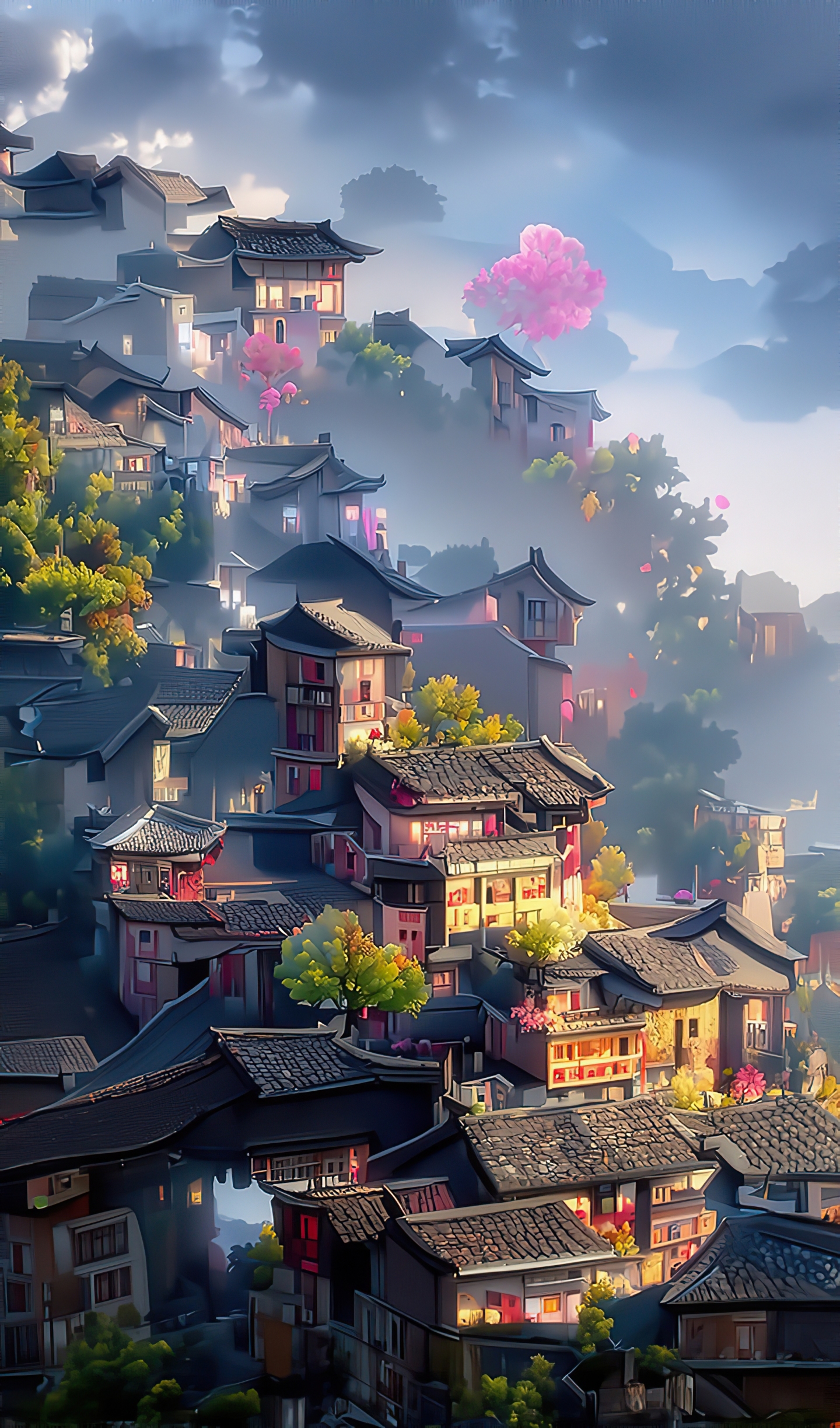 山林小镇