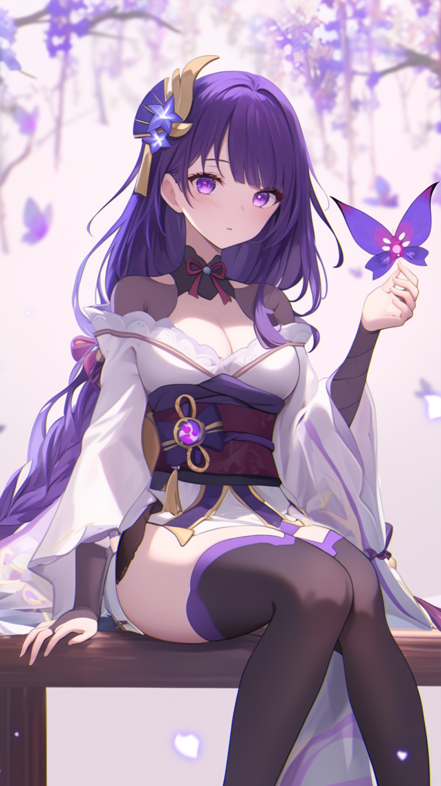 原神可爱的雷神