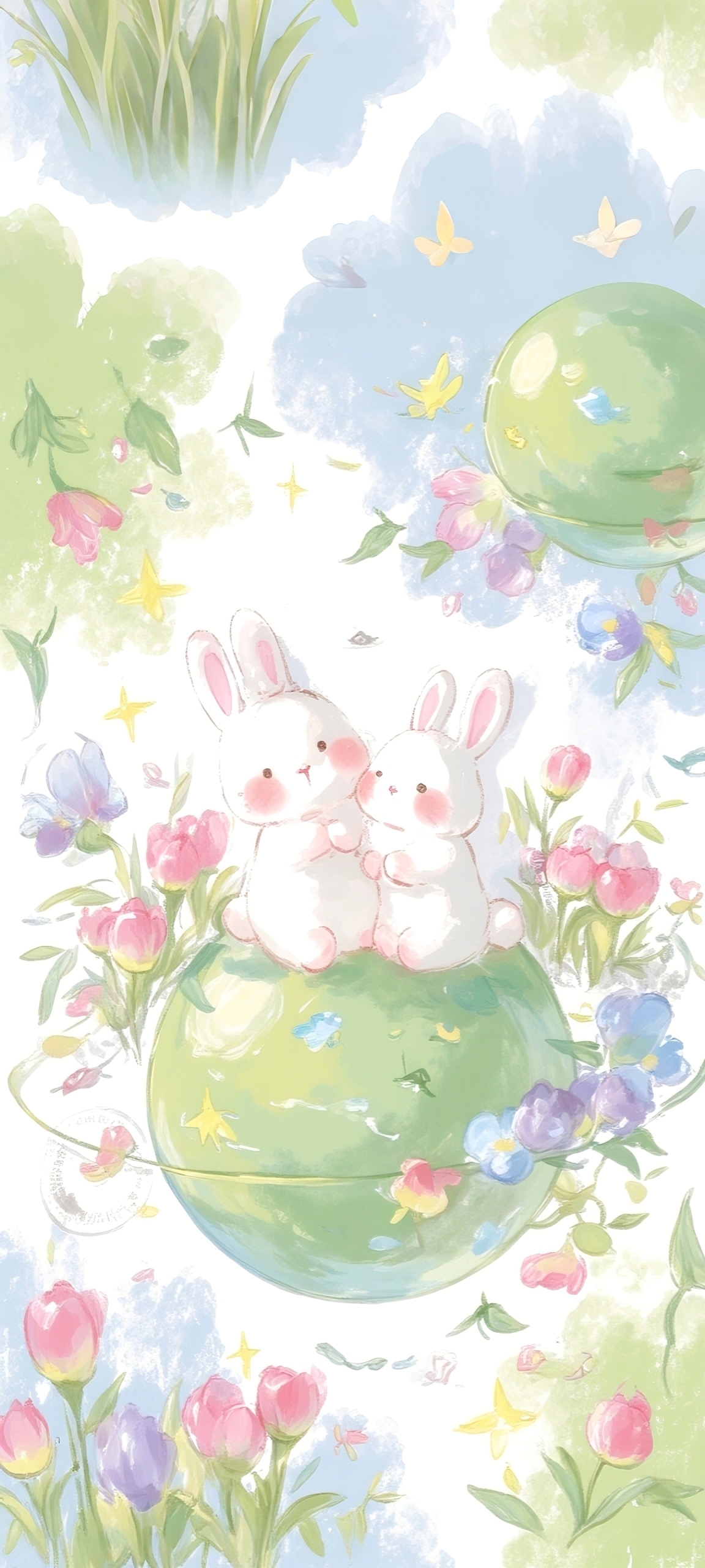 花叢萌兔