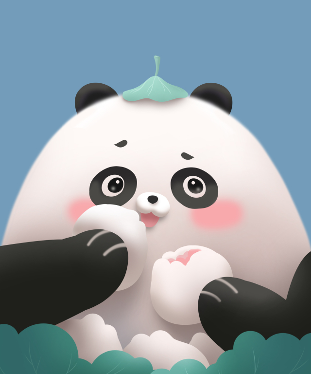 愛吃包子的熊貓