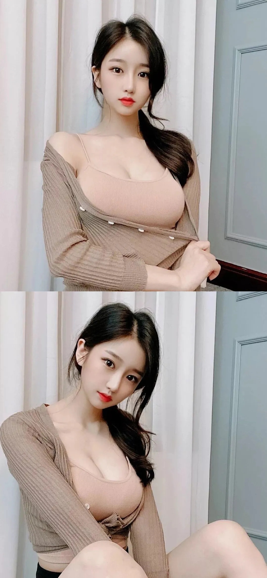 雙屏美女