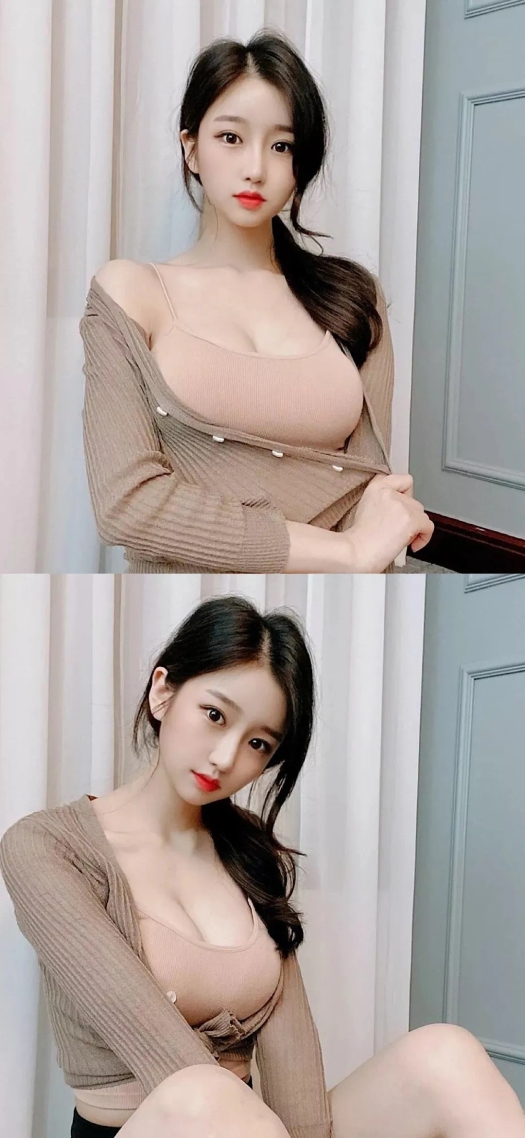 双屏美女