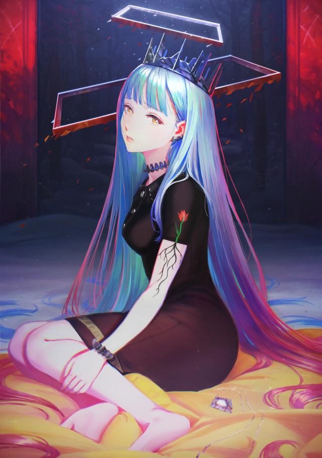 二次元清純美少女