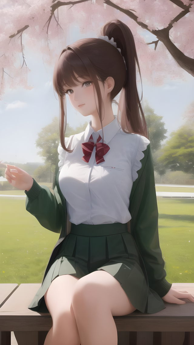 校服少女