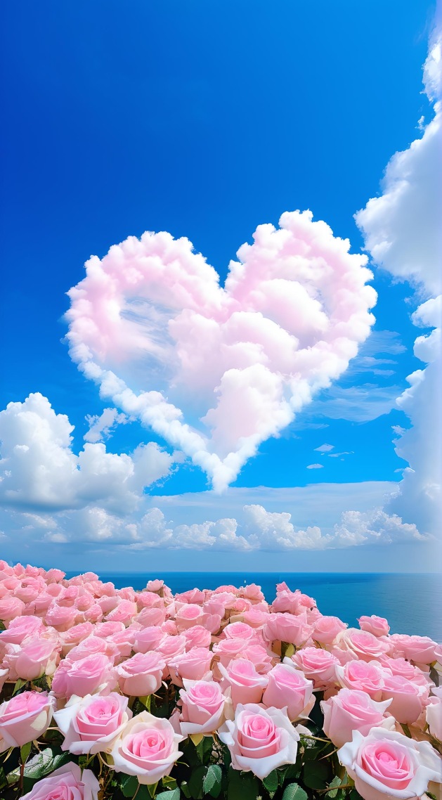 鲜花海(风景手机静态壁纸) - 风景手机壁纸下载 - 元气壁纸