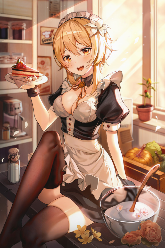 女仆少女荧