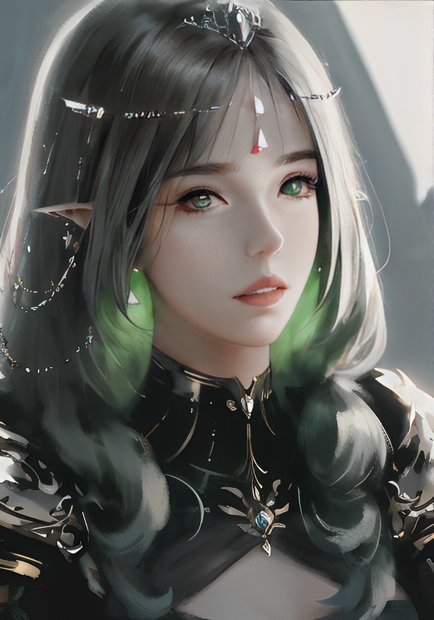 原创插画美女