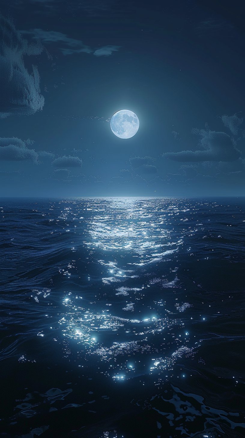 海上的夜晚