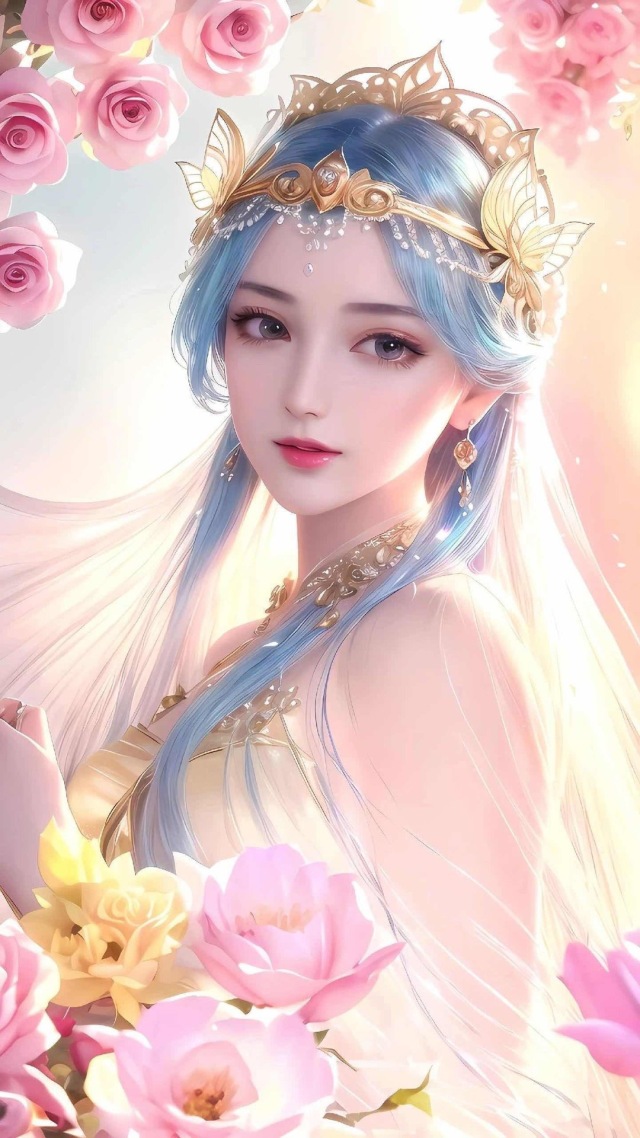 AI唯美夢幻女神