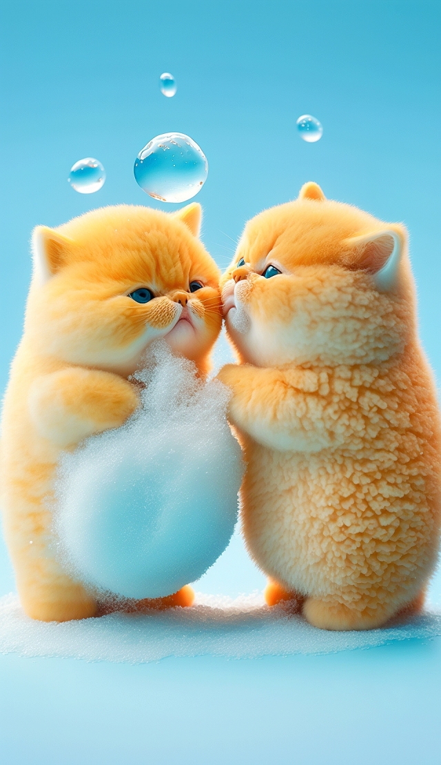 可爱的猫咪