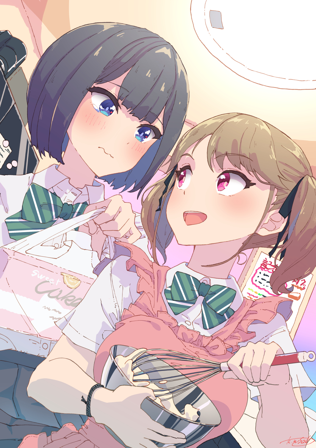 甜點來了