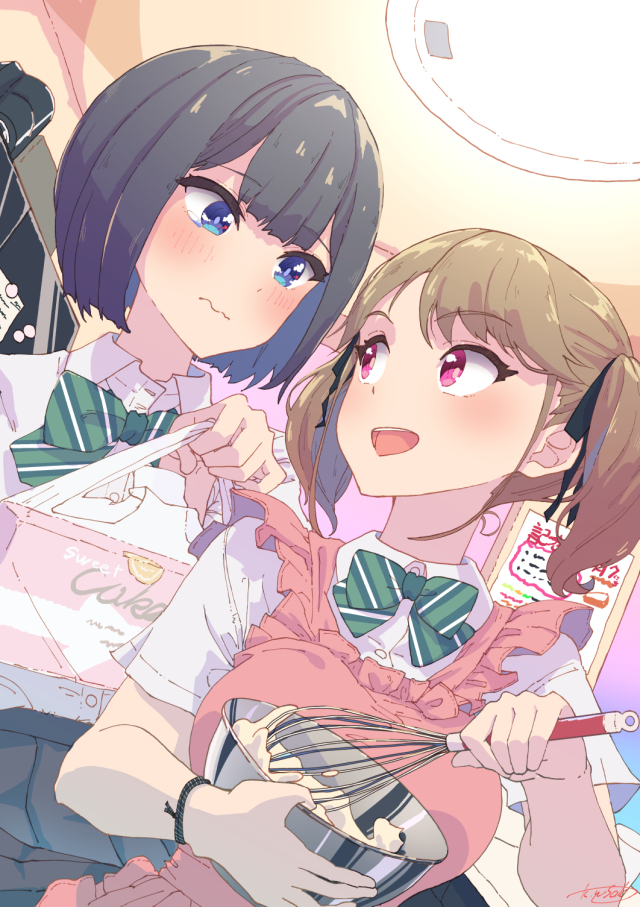 甜點來了