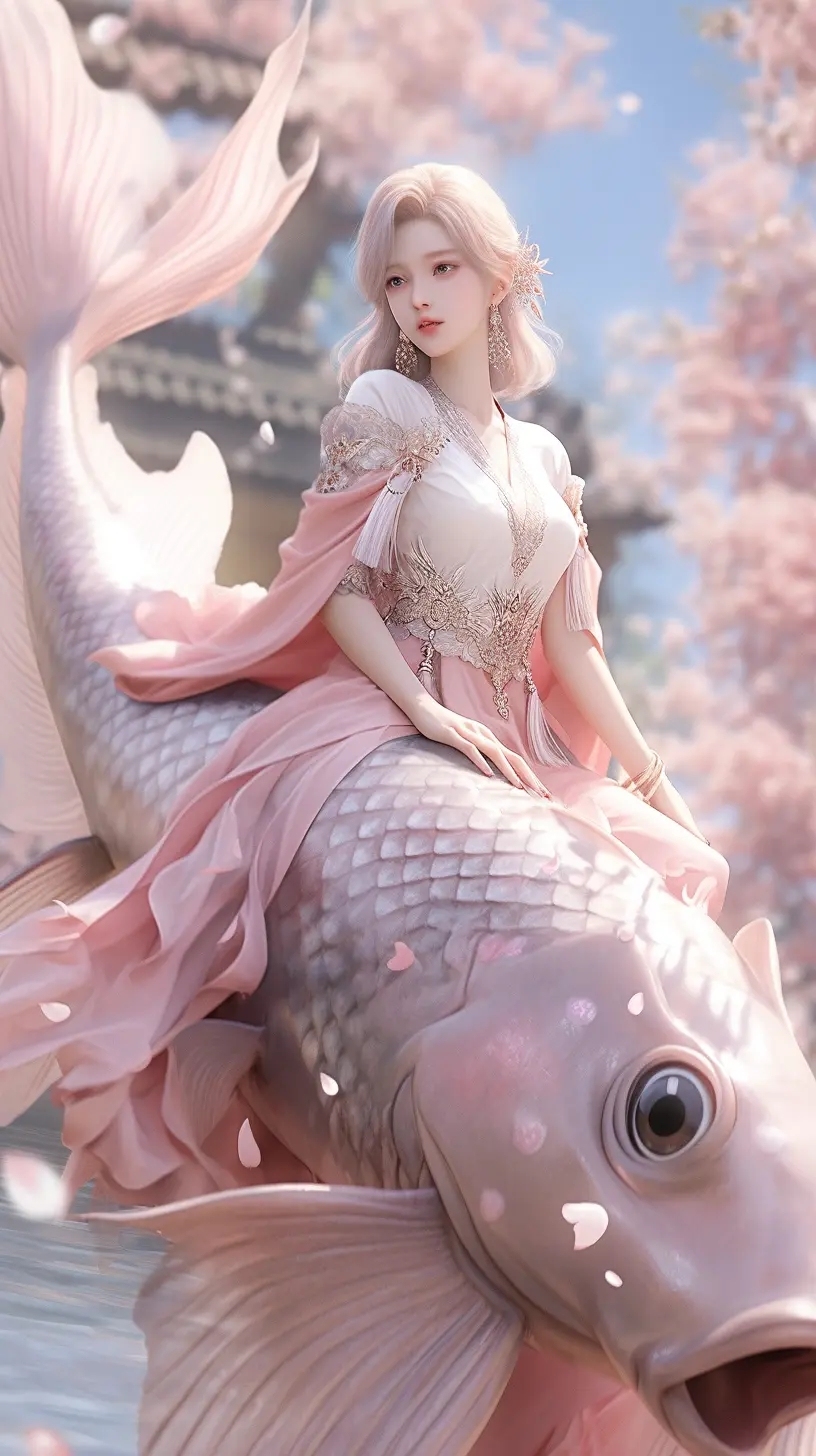 美女·魚