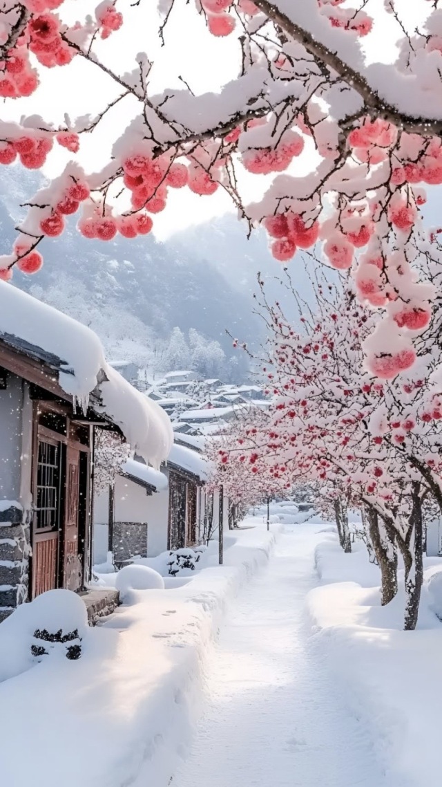 雪景村