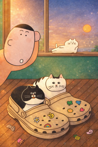 猫咪夏日快乐
