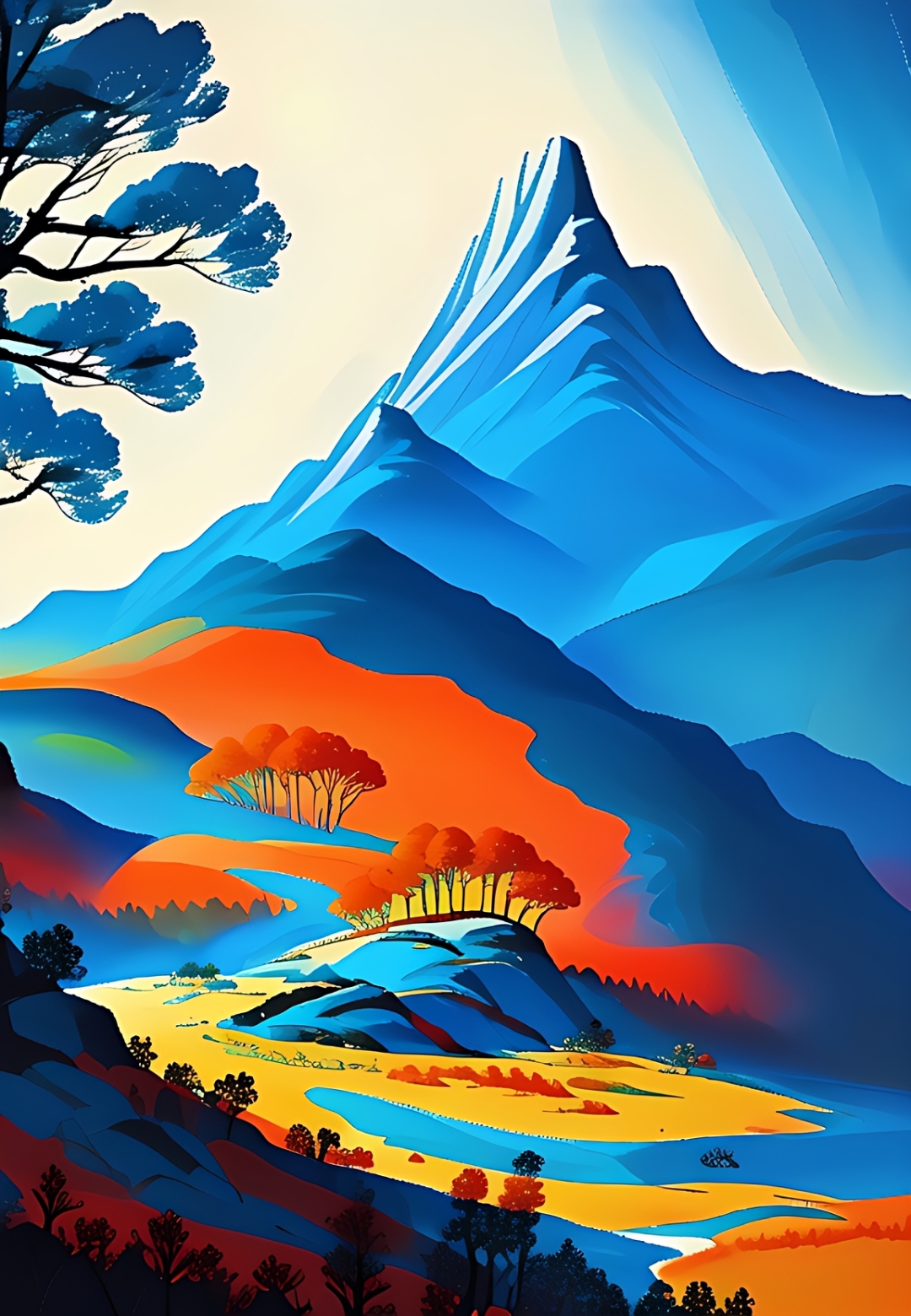 麵包山景三