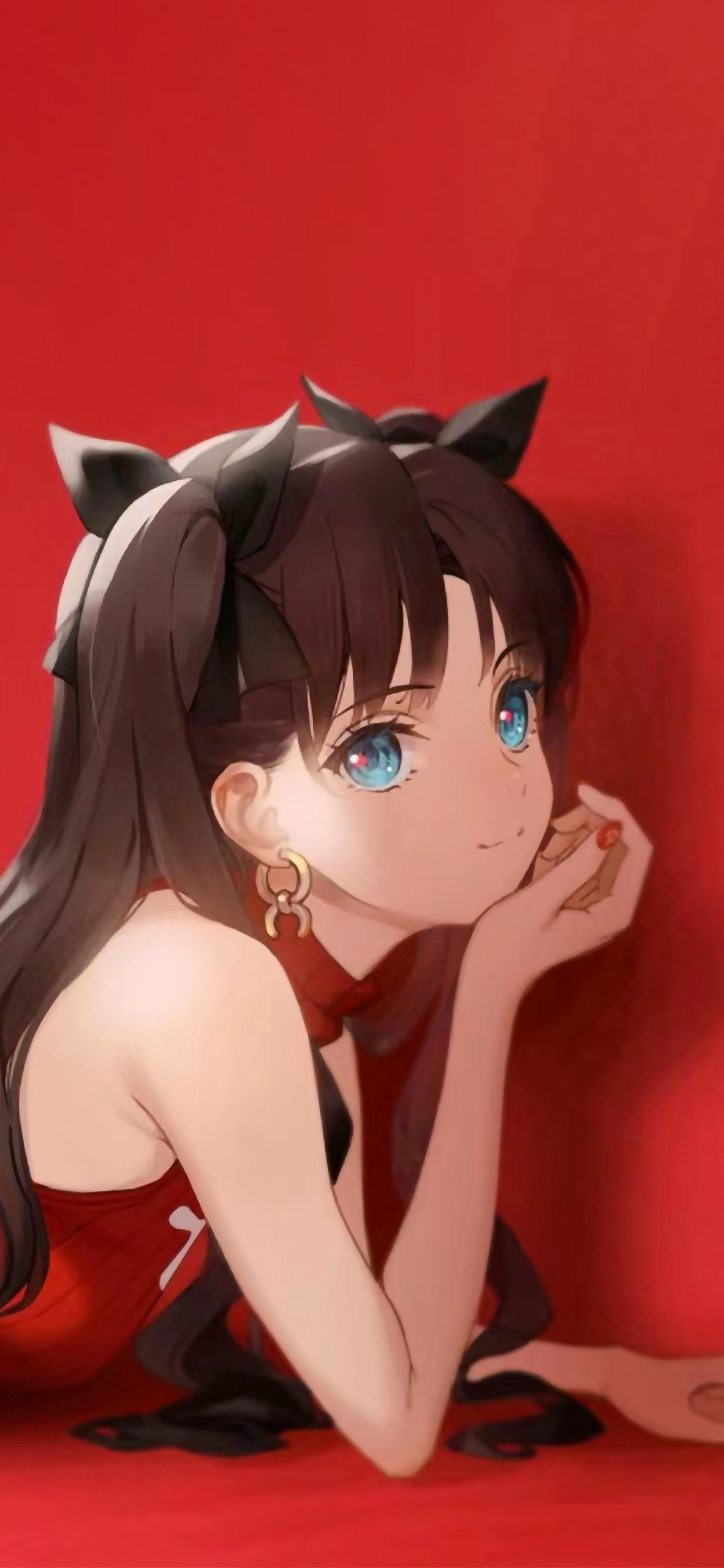 二次元美少女4K護眼靜態壁紙