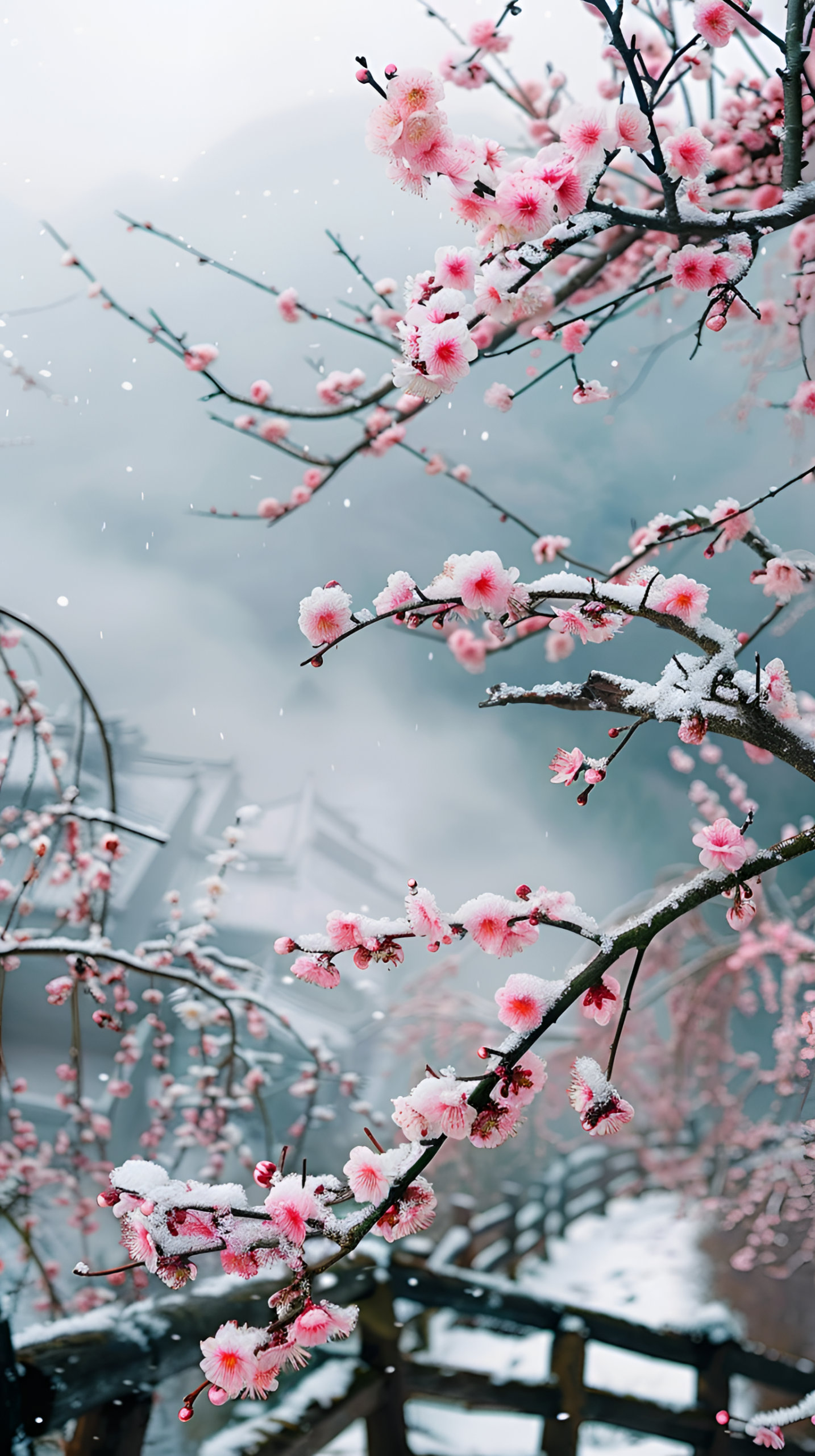 雪中梅花