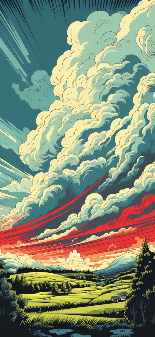 立体云海