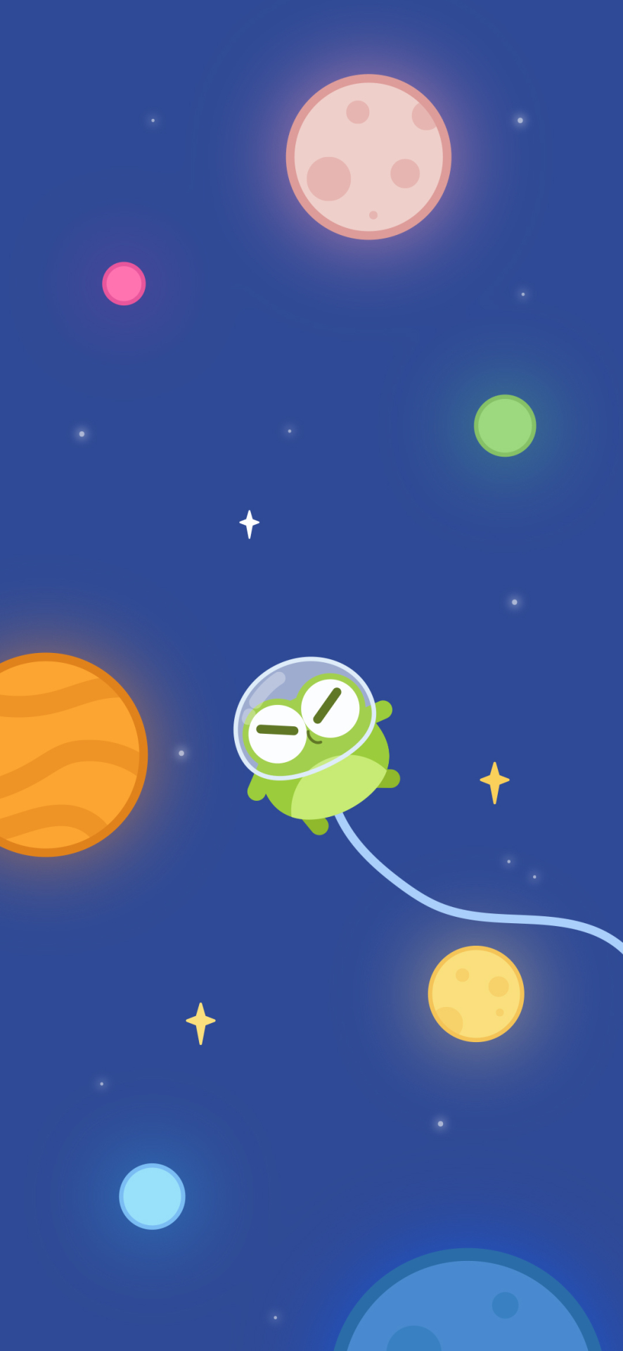 遨遊在藍色宇宙