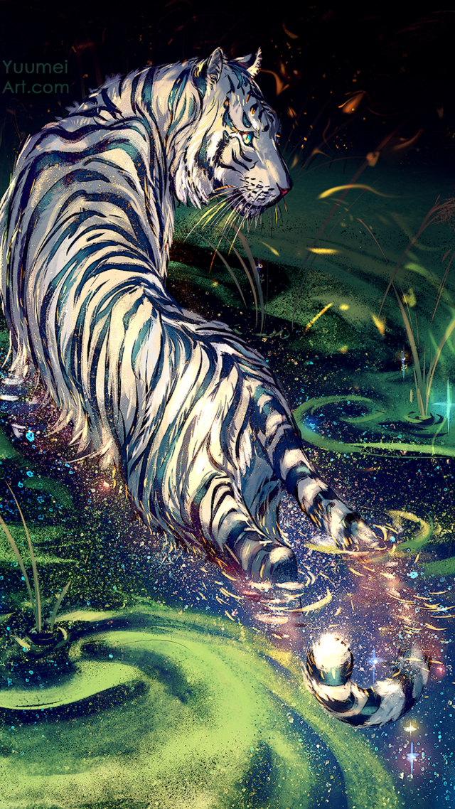 猛虎下山 猛虎下山玄关画素材_图品汇